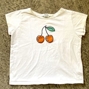 Glitter Cherry T + Leggings!